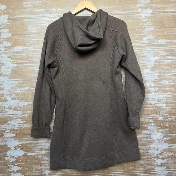 Outdoor Research Salida Full Zip Long Line Jacket Hiking Work Out Brown Womens L - Picture 3 of 4